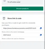 CESTJULS coupon verification screenshot