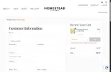 homestead-is15 coupon verification screenshot