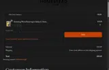 HOMESTEAD10 coupon verification screenshot