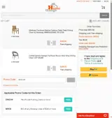 DINCH4 coupon verification screenshot