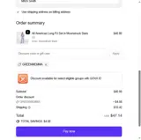 GREENMEMMA coupon verification screenshot