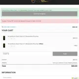 Honeypacks coupon verification screenshot