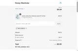 WELCOME10 coupon verification screenshot