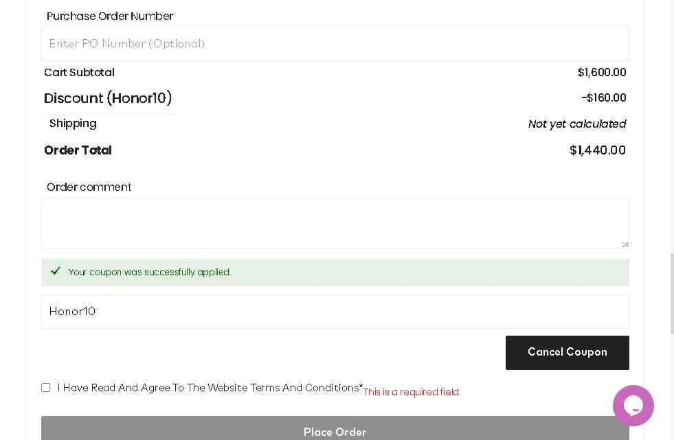Hoodsly checkout page showing Hoodsly discount code box | Screenshot taken by SimplyCodes community member on Jun 30, 2025