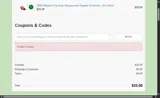 JP26 coupon verification screenshot