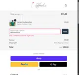 NEWHOOLIE20 coupon verification screenshot