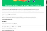 HopeGoo coupon verification screenshot