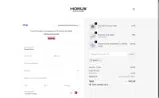 Horus Straps coupon verification screenshot