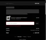 Hosstile coupon verification screenshot
