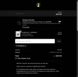 Hosstile coupon verification screenshot
