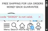 Ho Stevie coupon verification screenshot