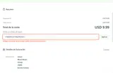 1YWEBHOSTINGPROMO coupon verification screenshot
