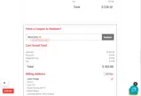 Hot Cards coupon verification screenshot