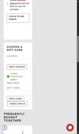 ITSHOTFB coupon verification screenshot