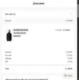 ARCHIVE10 coupon verification screenshot