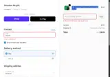 Houston Acrylic coupon verification screenshot
