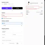 Houston Acrylic coupon verification screenshot