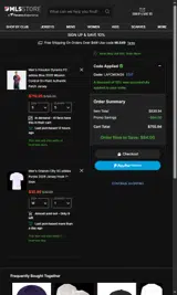LAFCMEM26 coupon verification screenshot