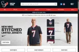 Houston Texans coupon verification screenshot