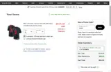 Houston Texans coupon verification screenshot