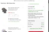 SONY20 coupon verification screenshot