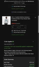 NETAPP20 coupon verification screenshot