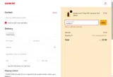 Holiday25 coupon verification screenshot