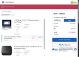 HP coupon verification screenshot