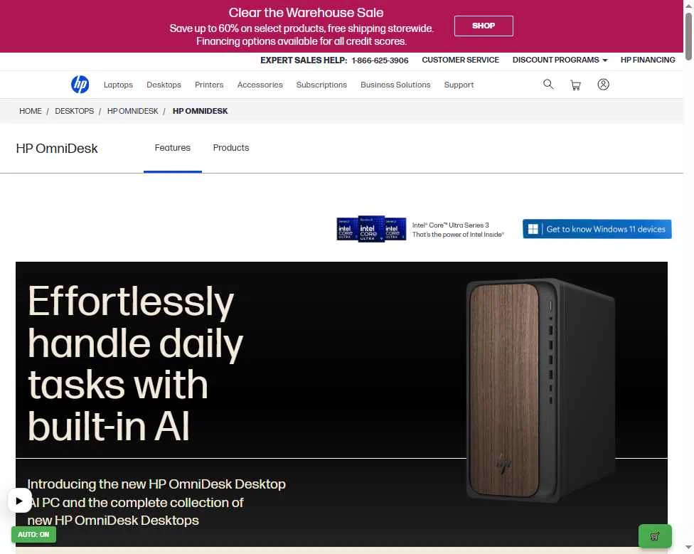 Verification screenshot for 10% Off Select Monitors at HP - 16h ago