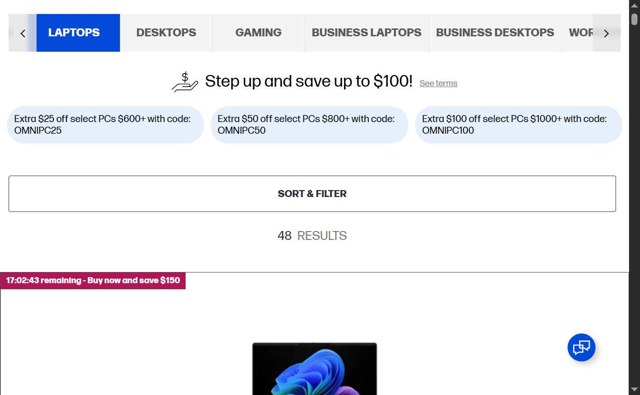 HP checkout page showing HP promo code box | Screenshot taken by SimplyCodes community member on Aug 25, 2025