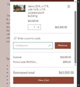 RICHDAILYWOW coupon verification screenshot
