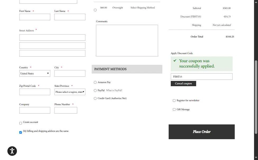 Huddleson checkout page showing Huddleson promo code box | Screenshot taken by SimplyCodes community member on Oct 18, 2025