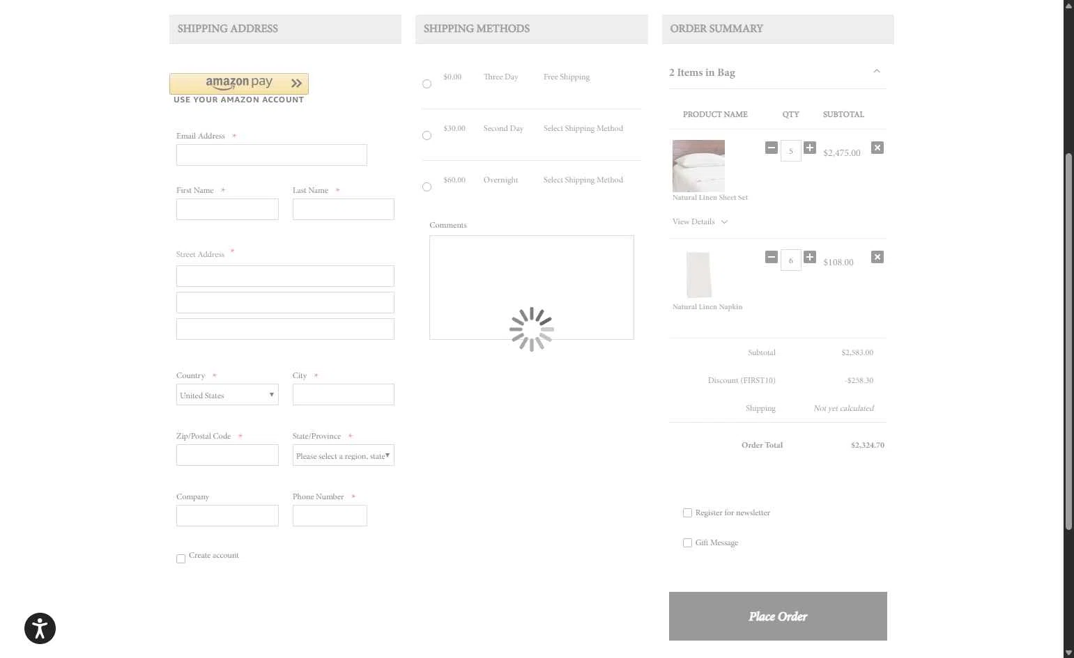 Huddleson checkout page showing Huddleson promo code box | Screenshot taken by SimplyCodes community member on Oct 18, 2025
