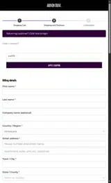 wall15 coupon verification screenshot
