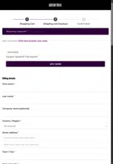 POSTER15 coupon verification screenshot