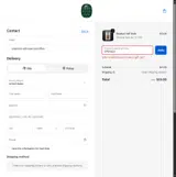 SPRING25 coupon verification screenshot