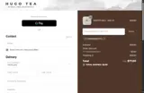 Hugo Tea coupon verification screenshot