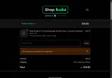 Hulu Shop coupon verification screenshot