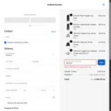 TRYUS20 coupon verification screenshot