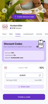 ALBA10 coupon verification screenshot