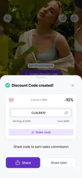 CLALBA10 coupon verification screenshot