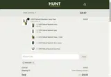 Hunt Repellent coupon verification screenshot