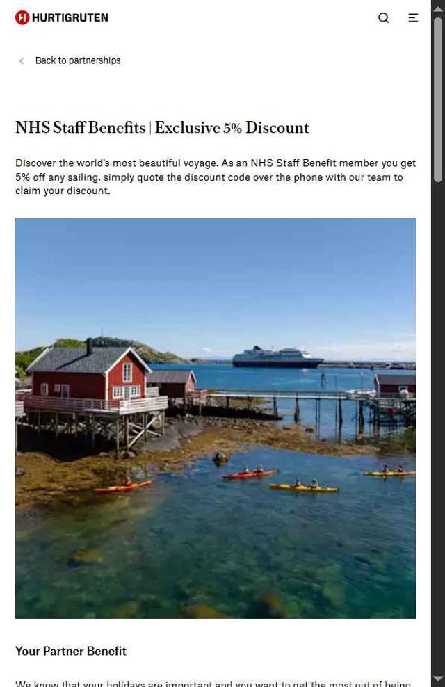 Hurtigruten checkout page showing Hurtigruten promo code box | Screenshot taken by SimplyCodes community member on Aug 4, 2025