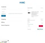 HVAC365 coupon verification screenshot