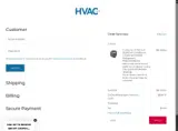 HVAC365 coupon verification screenshot