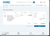HVAC365 coupon verification screenshot