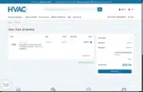 HVAC365 coupon verification screenshot
