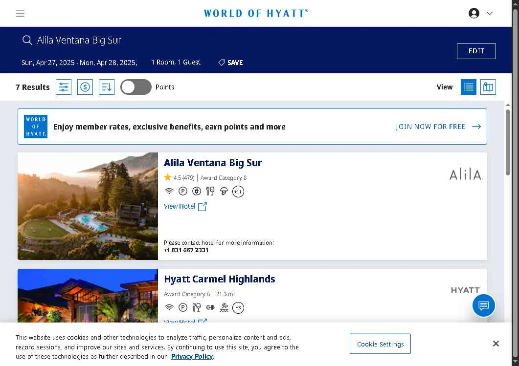 Hyatt Hotels and Resorts checkout page showing Hyatt Hotels and Resorts promo code box | Screenshot taken by SimplyCodes community member on Jan 29, 2026