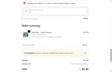 STOCKING40 coupon verification screenshot
