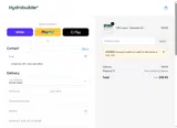 Hydro Builder coupon verification screenshot